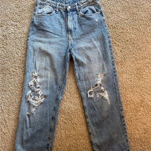 &Denim Women's Straight Leg Jeans